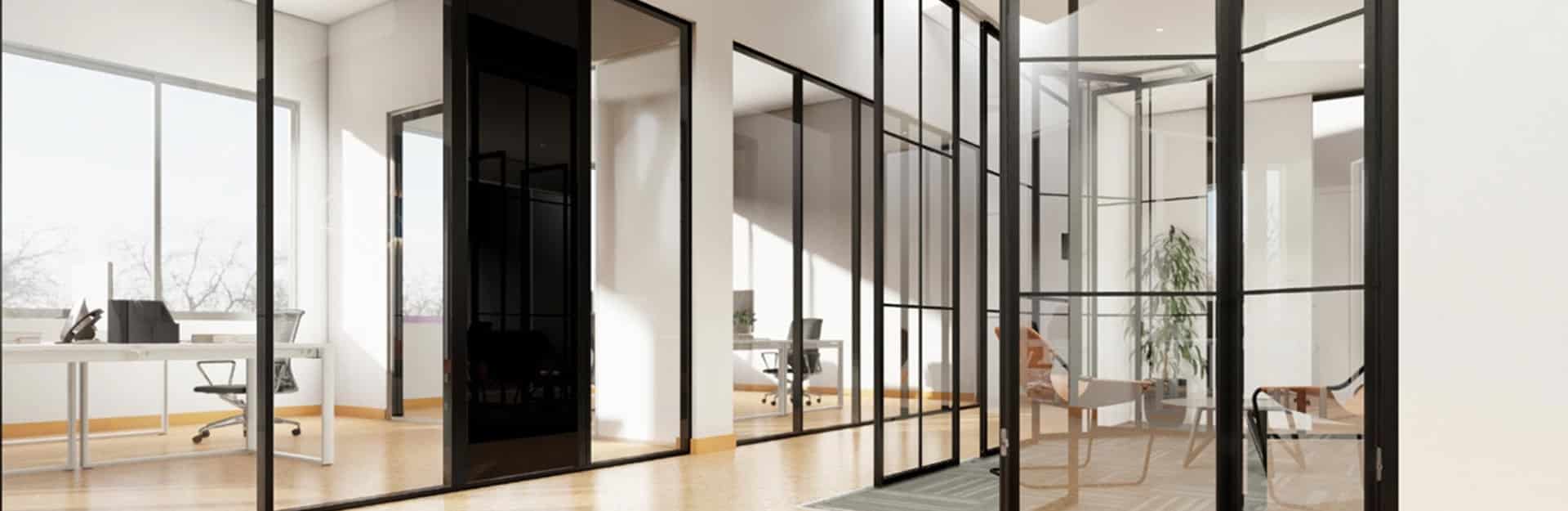office space designed using Falkbuilt